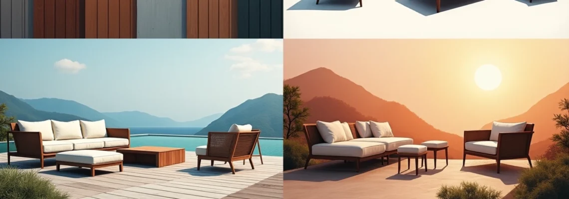 muebles de jardín