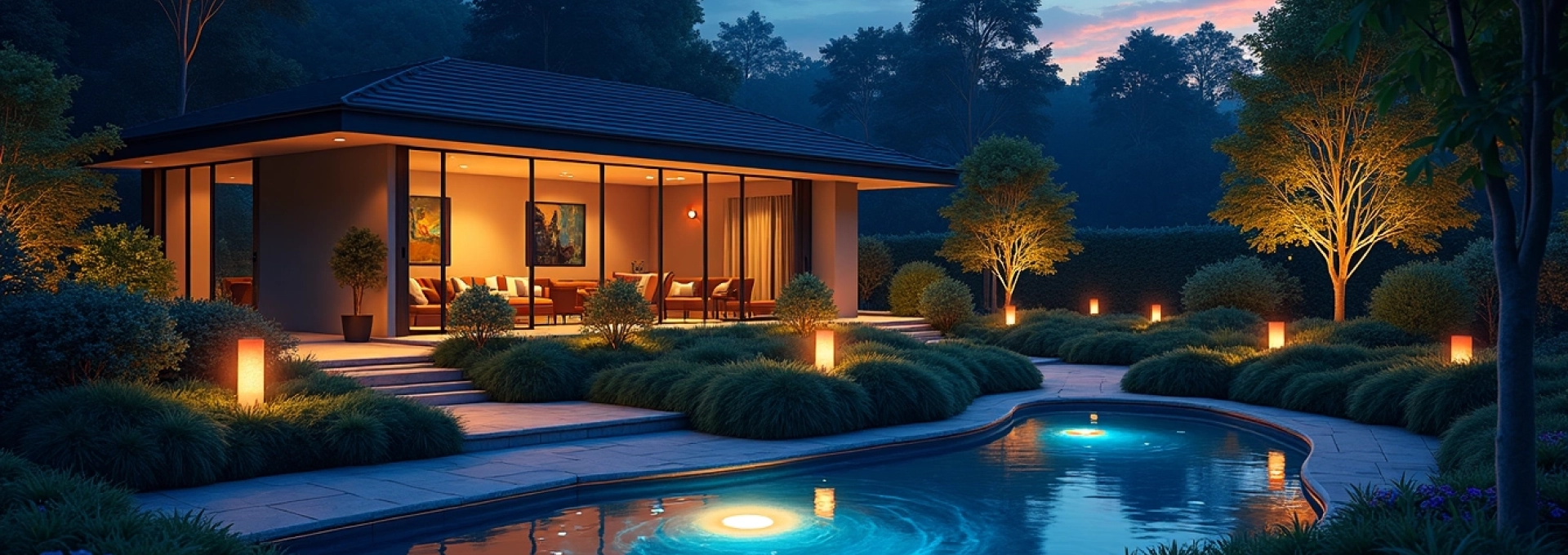 Ilumina tu jardín con estilo
